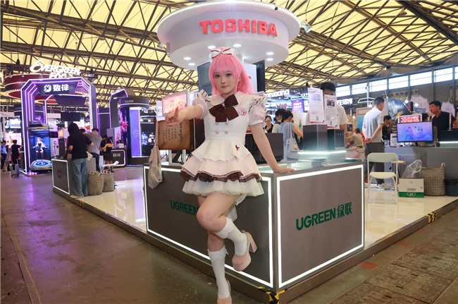 ChinaJoy2026直击：绿联AI NAS在东芝私有云展区诠释数据主权