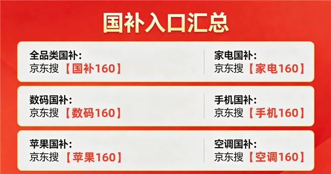8月新一轮国补官宣继续！第三批625亿家电空调国补申领发放中！学生买手机电脑苹果平板除了国补京东还有教育补贴